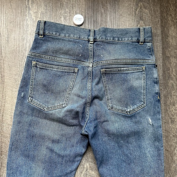 $840 MAISON MARGIELA High-Waisted Jeans S-XS 28 (IT42–44) Slim Stretch Italy